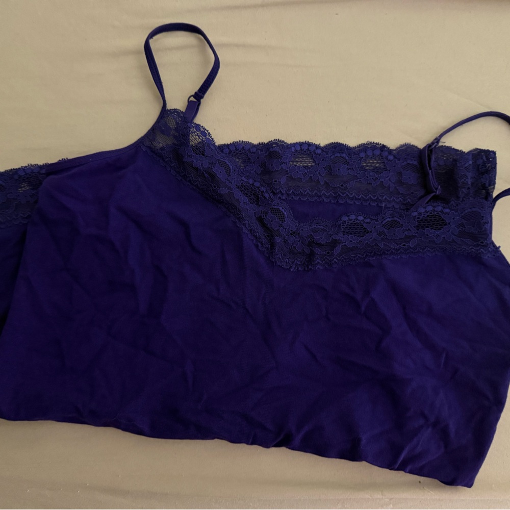 Express Vibrant Lace Cami size Large